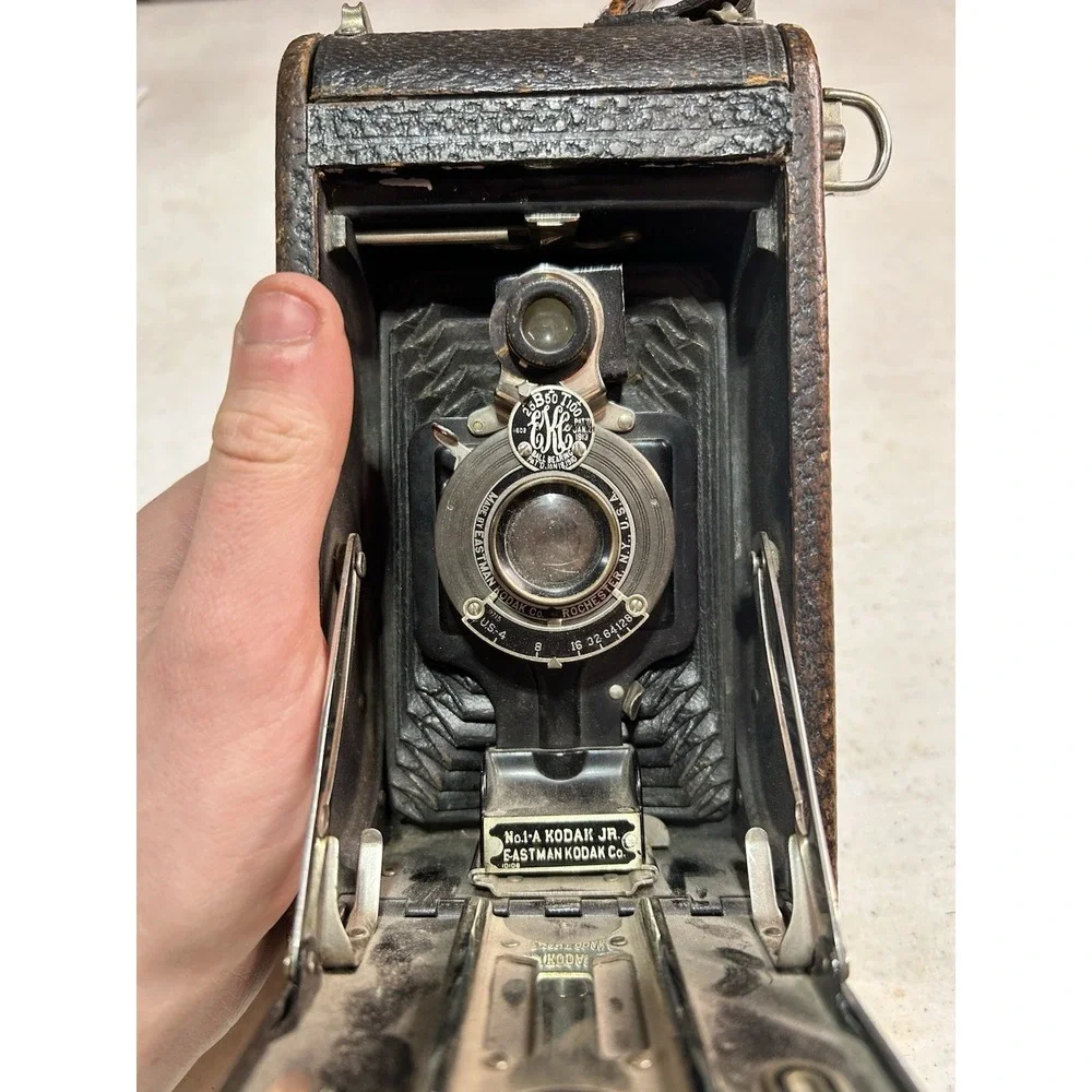 vintage No.1A Autographic Kodak Jr No. 1A Film A116‎ Camera
